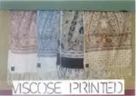 Viscose printed shawl